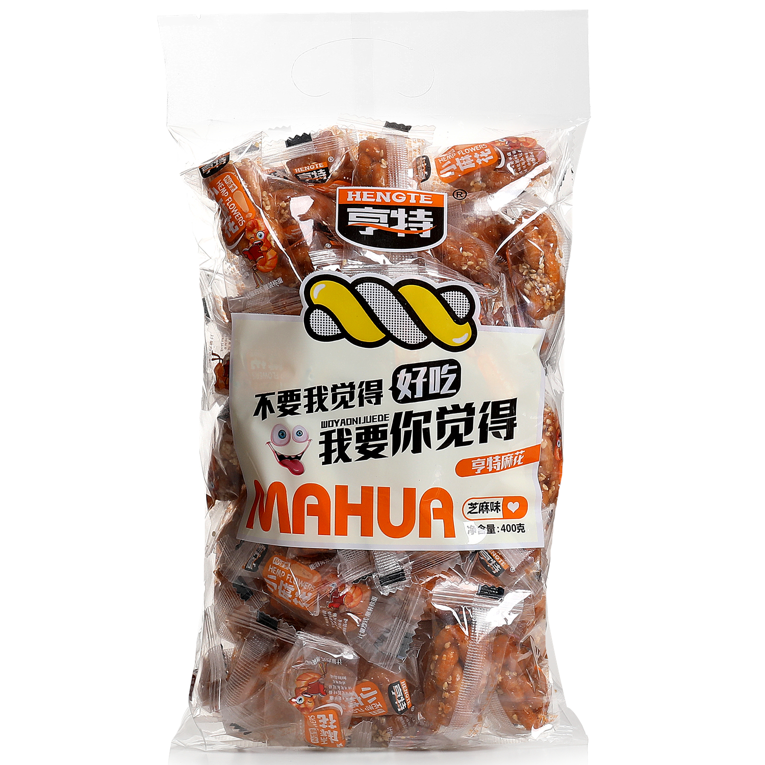 亨特400克袋裝麻花*20袋一箱