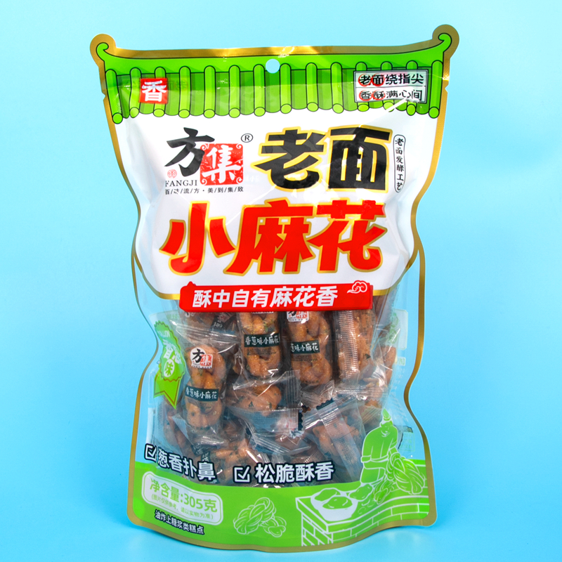 方集老面小麻花305克